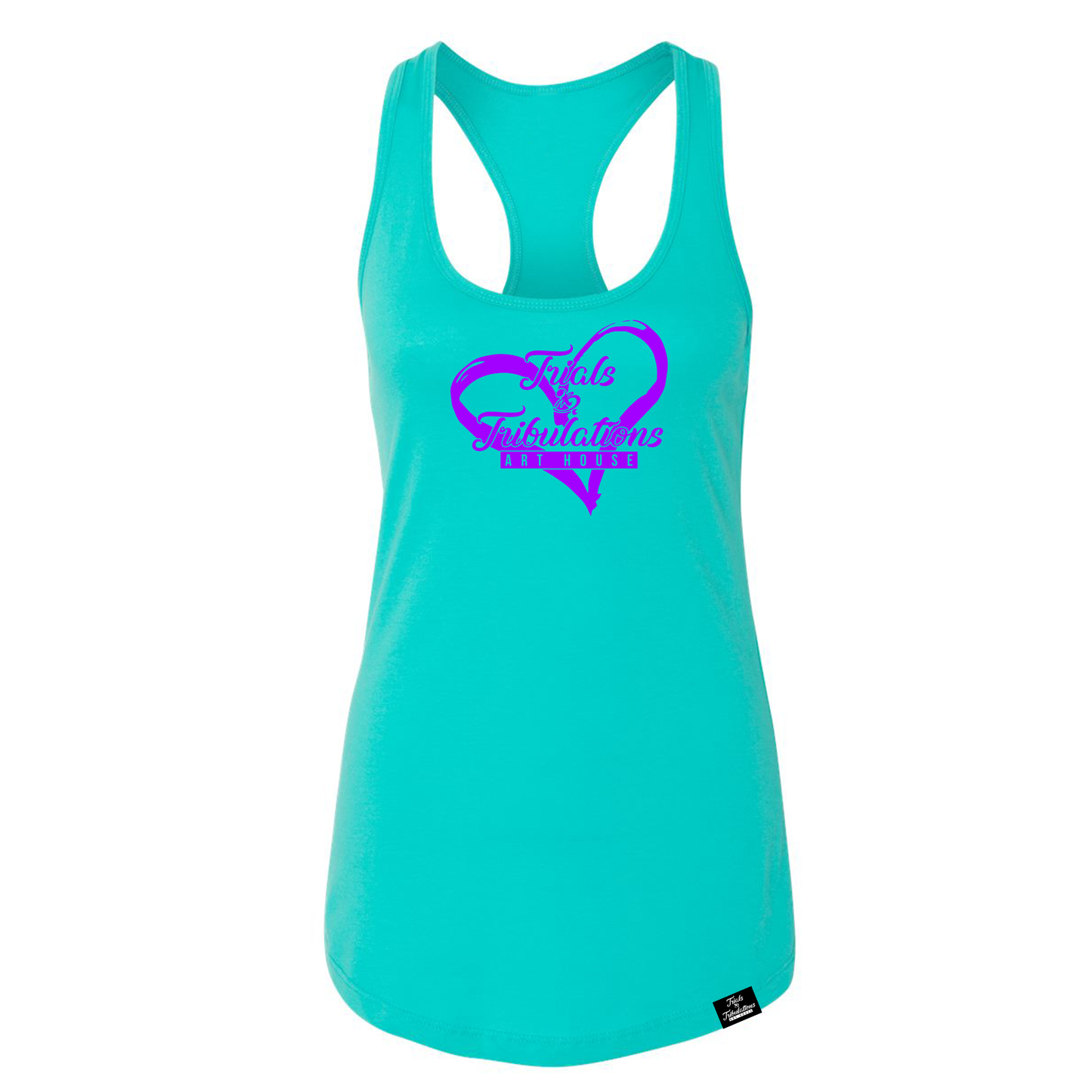 baby blue womens tank