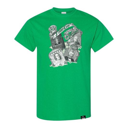 STACKING DEAD PEOPLE T-SHIRT