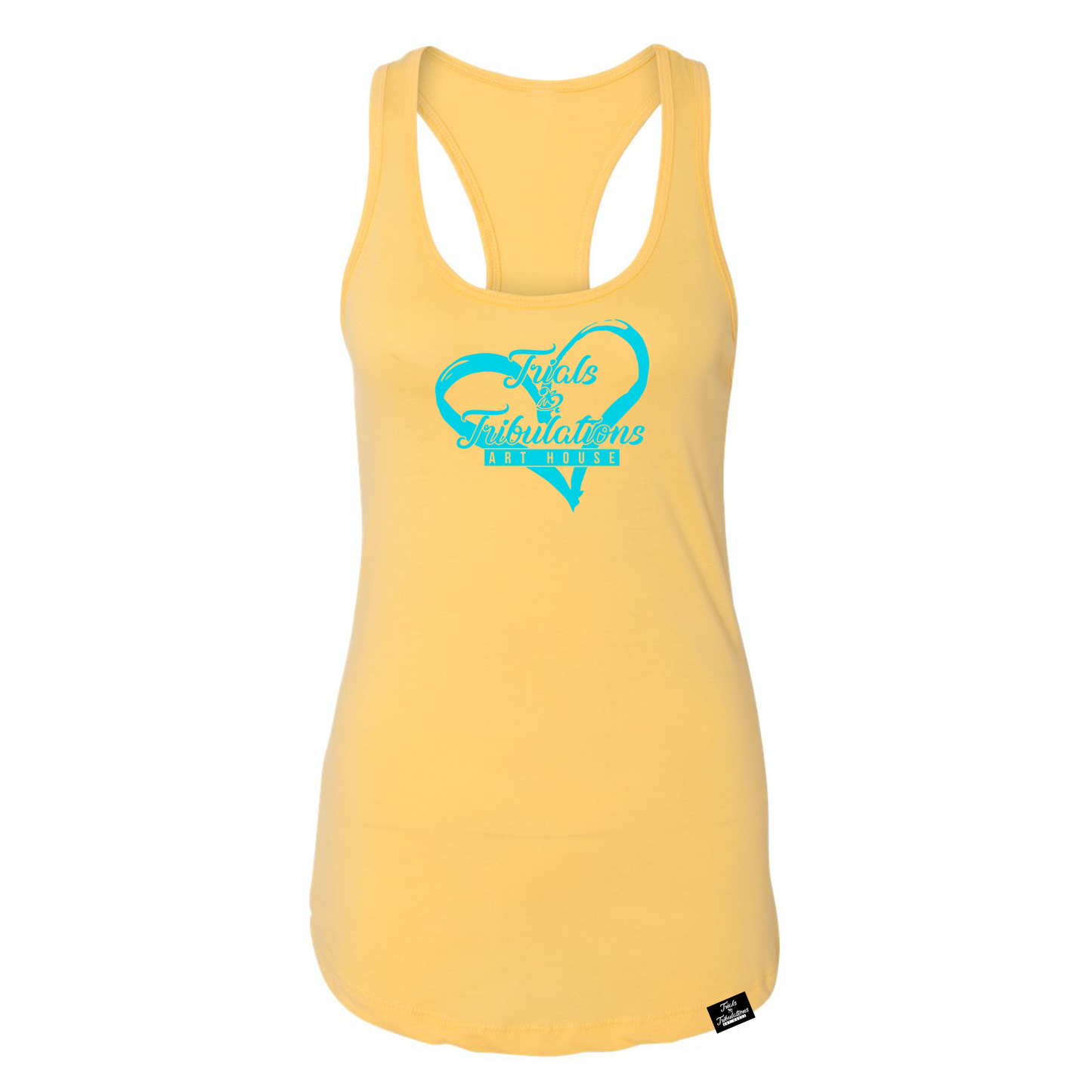 YELLOW WOMENS TANK TOP
