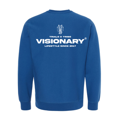 T&T VISIONARY "CREWNECK" ROYAL BLUE