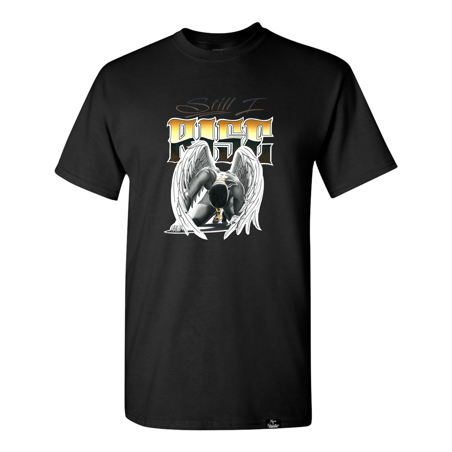 STILL I RISE "T-SHIRT" BLACK